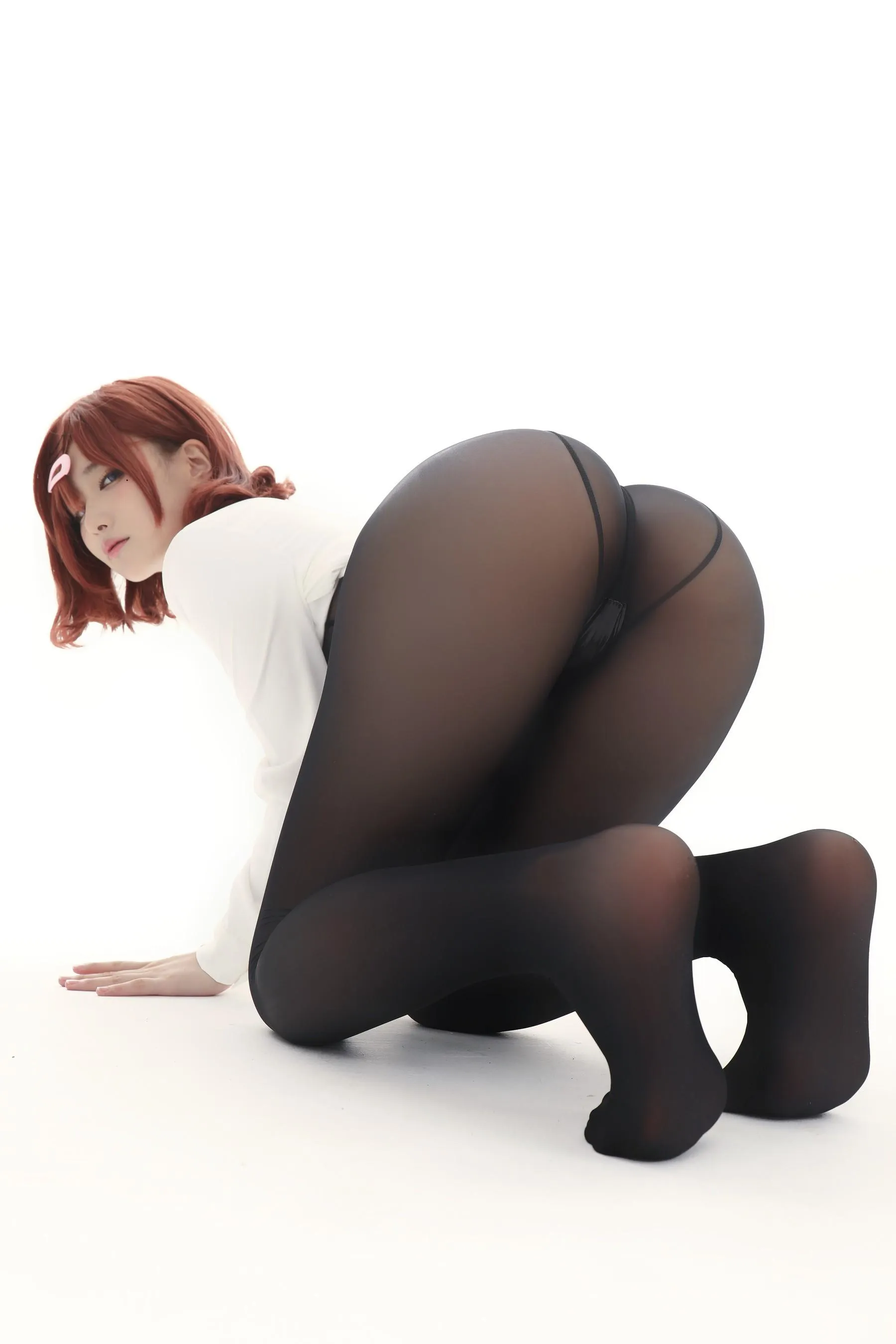 幼愛youmeko – NO.02 樋口円香竞泳灰丝 [30P]插图9